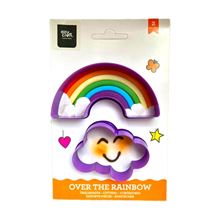 Picture of RAINBOW AND CLOUD COOKIE CUTTER SET
